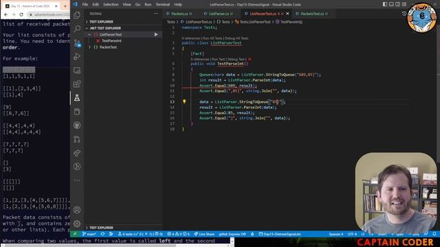 Advent of Code 2022 - Beginner's Guide - Day 13: Distress Signal смотреть онлайн