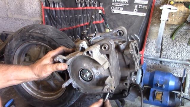 HONDA Giorno Crea Af54 E собираем, после разборки владельцем