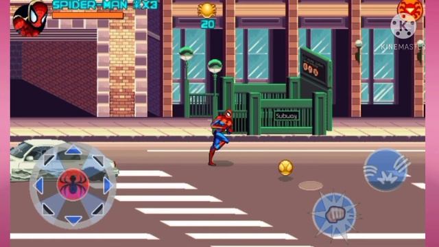 spiderman toxic city java gameplay смотреть онлайн