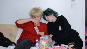 BNHA Cosplay | {Shameless Pocky Game} - BakuDeku