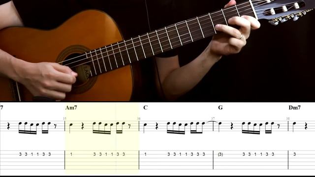 WATERMELON SUGAR Guitar Tutorial | EASY TABS | (Harry Styles) смотреть онлайн