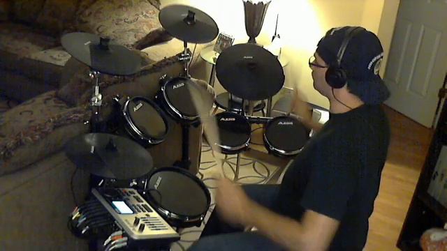 Alesis DM10 - Nickelback - Far Away Drum Cover смотреть онлайн