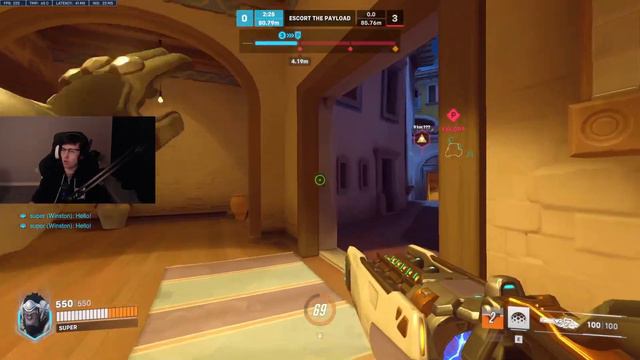 15K DMG! SUPER INSANE WINSTON GAMEPLAY OVERWATCH 2 SEASON 3 TOP 500 смотреть онлайн