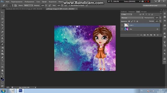 Первая стадия фотошопа||Самое простое! смотреть онлайн