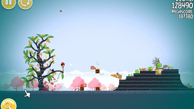 Angry Birds Seasons. The Pig Days (level 1-3) 3 stars Прохождение от SAFa смотреть онлайн
