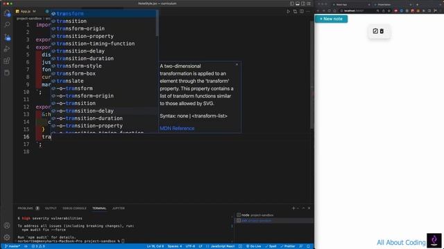 Notes App Project Using React JS #miniproject | Create Notes App in 1 Hr смотреть онлайн