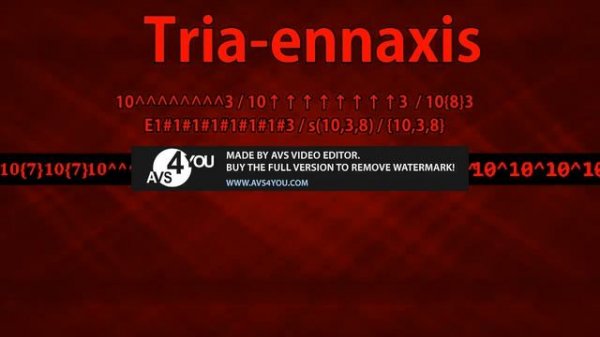 numbers -infinity to infinity series part all is on red