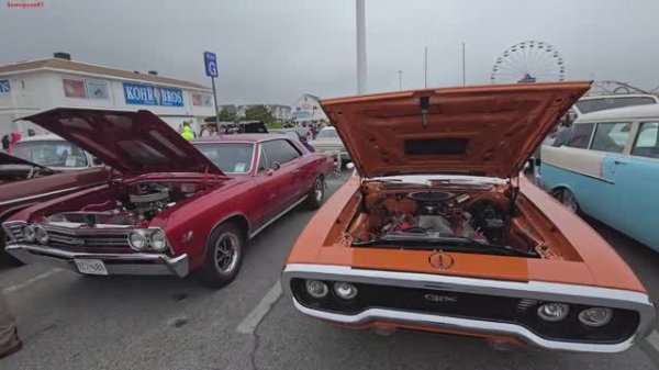 2024 Cruisin Ocean City classic car show customs & parade hot rods muscle cars old trucks Maryland