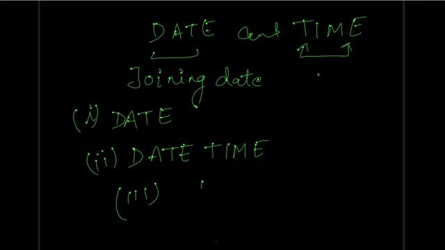 MySQL Data Types | Understanding different Data Types in MySQL смотреть онлайн