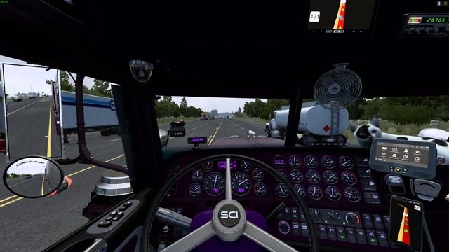 American Truck Simulator - Rollin' 389 - Limestone Delivery - Livingston to Longview смотреть онлайн