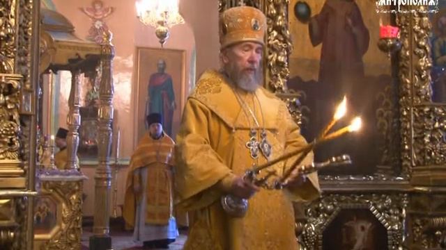 В неделю Торжества Православия митрополит Анастасий возглавил богослужение в Петропавловском соборе смотреть онлайн