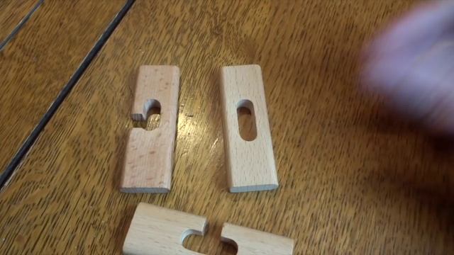 How to solve: 3 piece cross wooden puzzle solution смотреть онлайн
