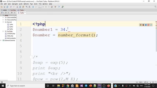 13) Learn PHP with Dagmawi-Abate;Exponents, Formatting Numbers and String concatenation;Amharic смотреть онлайн