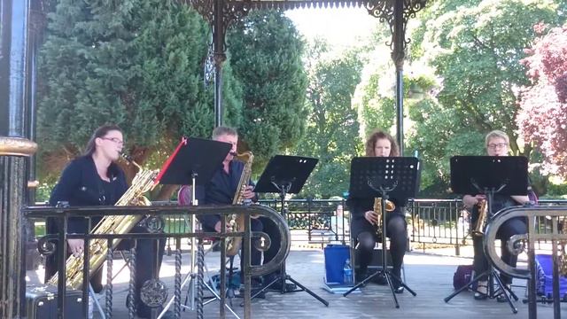 Spa Sax at Spa Gardens, Ripon, 26 June 2016 - Welcome Dance смотреть онлайн