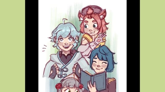 drawing genshin characters again (poetry event) смотреть онлайн