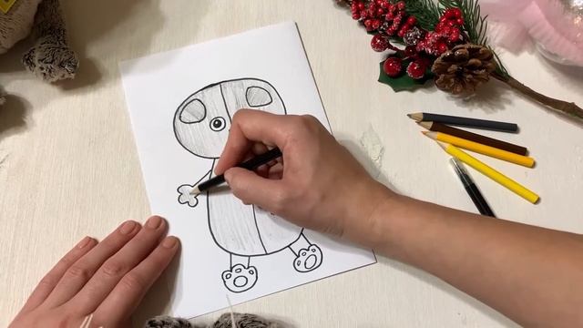 Как нарисовать кота Басика 1 простой способ| Как нарисовать кота| Рисуем Басика #котбасик #басик смотреть онлайн