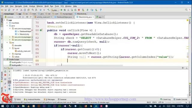 How to Create Quiz Apps in Android using SQLite Database? [Part-3] [With Source Code] смотреть онлайн