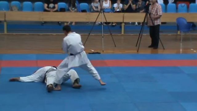 II Открытый турнир по Дзесинмон каратэ. Показательные смотреть онлайн