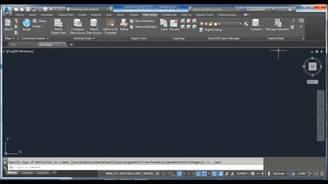 Exportar KML com o Sistema de Coordenadas WGS 1984 para o AutoCAD CIVIL/MAP 2019 em Sirgas 2000 смотреть онлайн