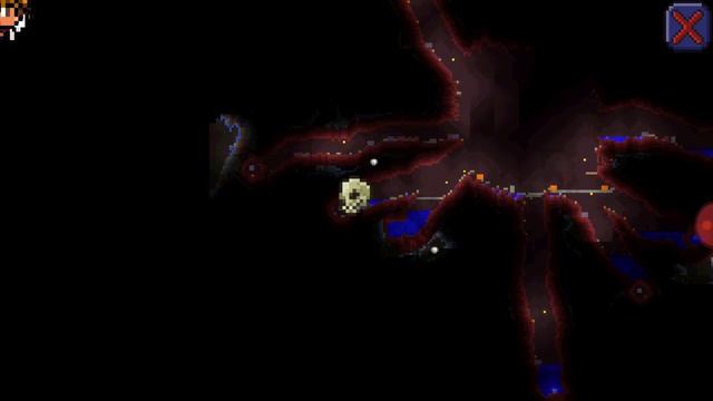 Terraria Android 1.2 - прохождение с нуля. Часть 14 МОЗГ КХУЛТХУ смотреть онлайн