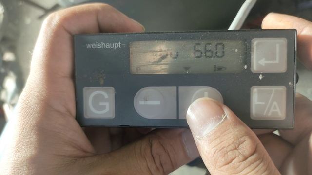 Industrial Burner Parameters Setting W-fm25 Wg30 #boiler #burner #flamengo