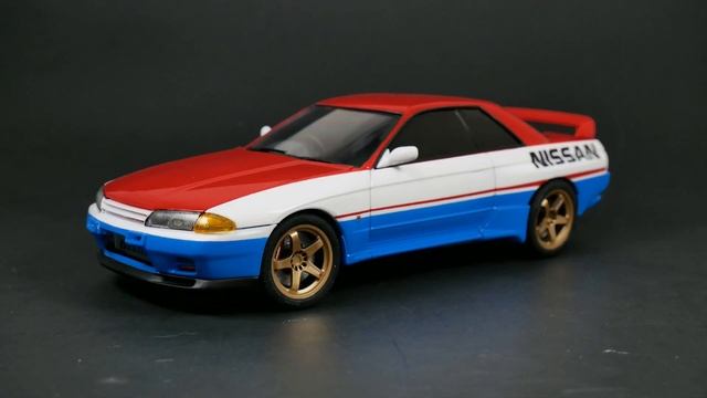 Completed, Nissan R32 GTR NiSMO Custom, Red/White/Bue смотреть онлайн