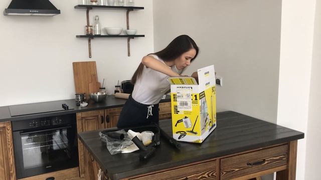 Распаковка - Пароочиститель Karcher SC 1 EasyFix Premium смотреть онлайн