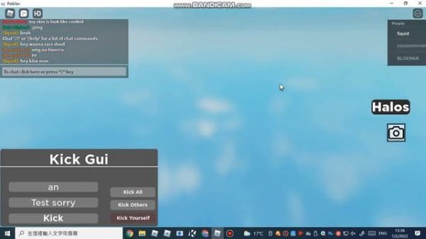 Roblox Kick Gui (Script in desc)