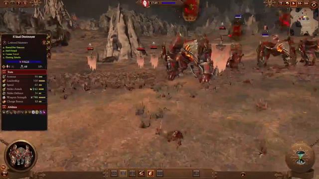 Warhammer 3 chaos ka'di destroyers destroying rats смотреть онлайн