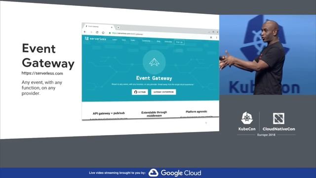 Keynote: Serverless, Not So FaaS - Kelsey Hightower, Kubernetes Community Member, Google смотреть онлайн