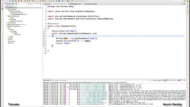Web App using Spring Boot | Accepting Client Data смотреть онлайн
