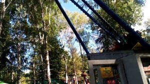 В Парке Гагарина в Стерлитамаке, аттракцион «,НЛО»