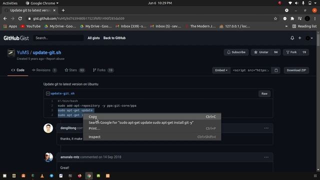 Update Git to latest version Ubuntu Linux смотреть онлайн