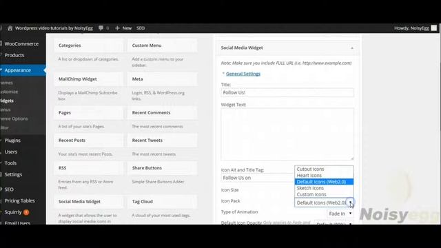 How to set up the Social Media Widget | A WordPress Plugin Tutorial смотреть онлайн