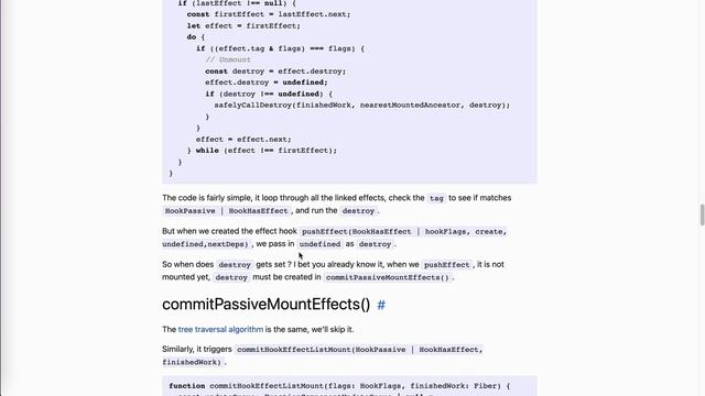 React Internals Deep Dive 16 - The lifecycle of effect hooks in React смотреть онлайн