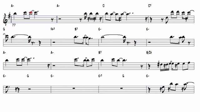 The Blue Cafe   Chris Rea Tenor Sax