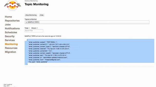 Configuring FME Server to receive email using SMTP/IMAP смотреть онлайн