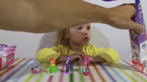 Май Литл Пони сюрприз туба Киндер распаковка игрушек MLP Kinder Surprise toys