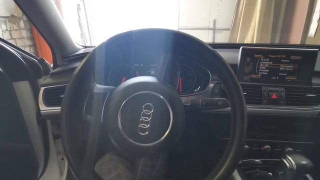 AUDI A6 C7 Неисправность рулевого управления