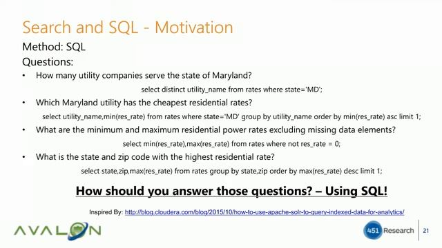 SQL and Search: Impactful Results, Manageable Implementations смотреть онлайн