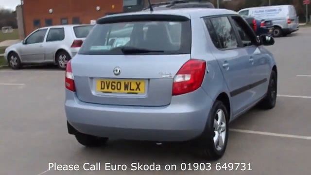 DV60WLX Skoda Fabia 1.2 TSI (105 BHP) SE DSG 1.2l EURO SKODA WORTHING смотреть онлайн