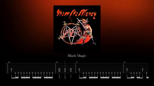 Slayer - Black Magic (Guitar Backing Track with Tabs) смотреть онлайн