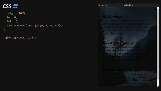 Glowing Cards Mouse Move Effect | HTML ,CSS, JavaScript смотреть онлайн