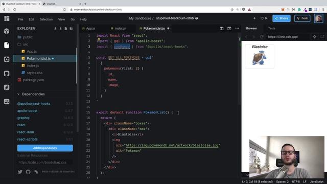 React + Apollo - Zapytania GraphQL смотреть онлайн