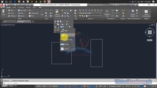AutoCAD Align Commands | Align, Space evenly, Centre | Divide and Reposition Form 32 смотреть онлайн