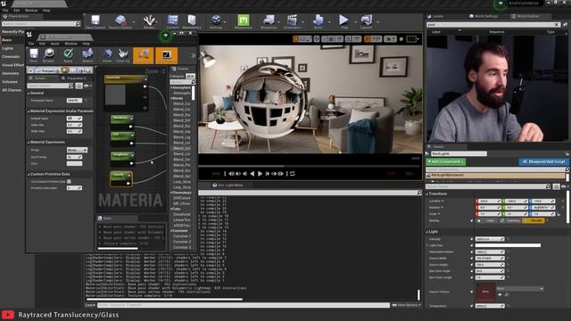 Raytraced Glass, Translucency, & Refraction (Unreal Engine 4) + New Raytracing Features Coming Soon