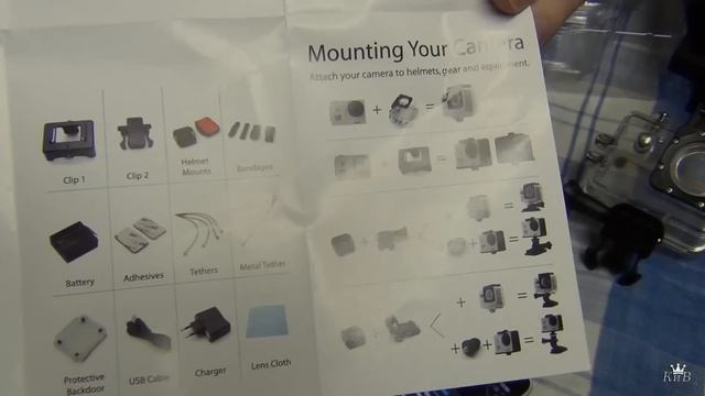 Обзор экшен камеры копия SJ4000 с Wi-Fi смотреть онлайн