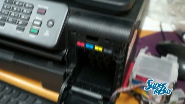 Brother Printer Unclogging Printhead смотреть онлайн