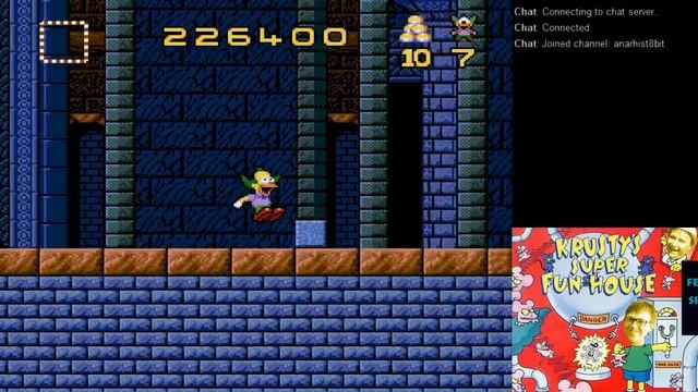 Стрим игры Красти Супер Клоун / Krusty's Super Funhouse Прохождение смотреть онлайн