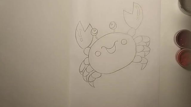 Мастер класс. Рисуем вместе. Краб. Симонова М.А. смотреть онлайн